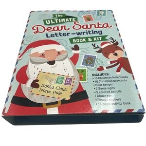 The Ultimate Dear Santa‎ Letter-Writing Book & Kit Christmas Holiday New
